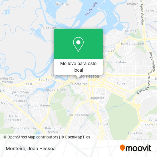 Monteiro mapa