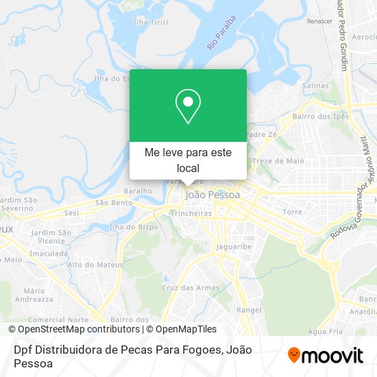 Dpf Distribuidora de Pecas Para Fogoes mapa