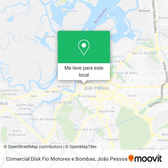 Comercial Disk Fio Motores e Bombas mapa