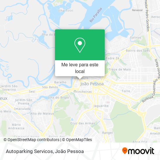 Autoparking Servicos mapa