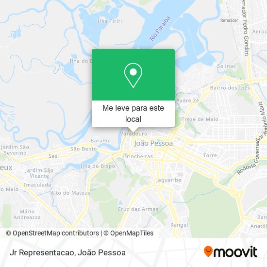 Jr Representacao mapa