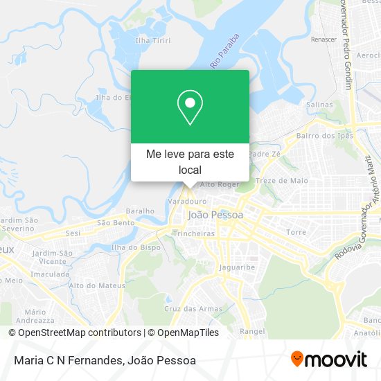 Maria C N Fernandes mapa