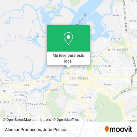 Alumiar Producoes mapa