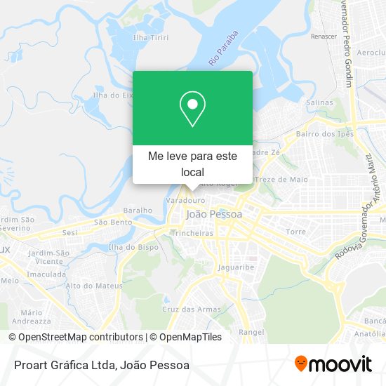 Proart Gráfica Ltda mapa