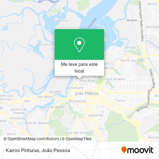 Kairos Pinturas mapa