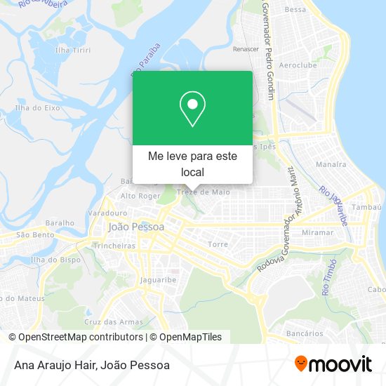 Ana Araujo Hair mapa