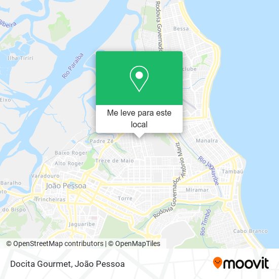 Docita Gourmet mapa