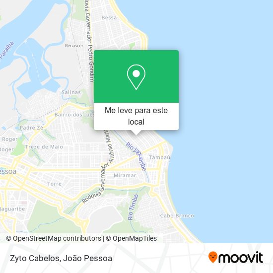 Zyto Cabelos mapa