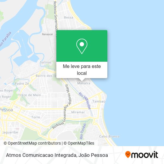 Atmos Comunicacao Integrada mapa