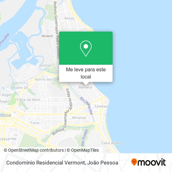 Condominio Residencial Vermont mapa