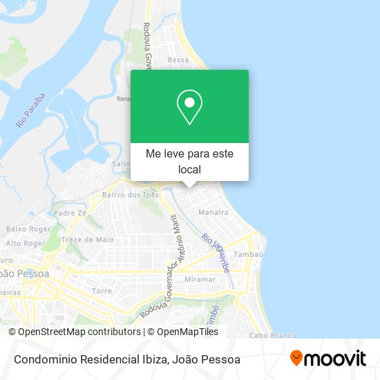 Condominio Residencial Ibiza mapa