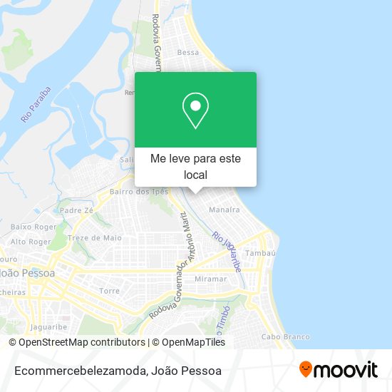 Ecommercebelezamoda mapa