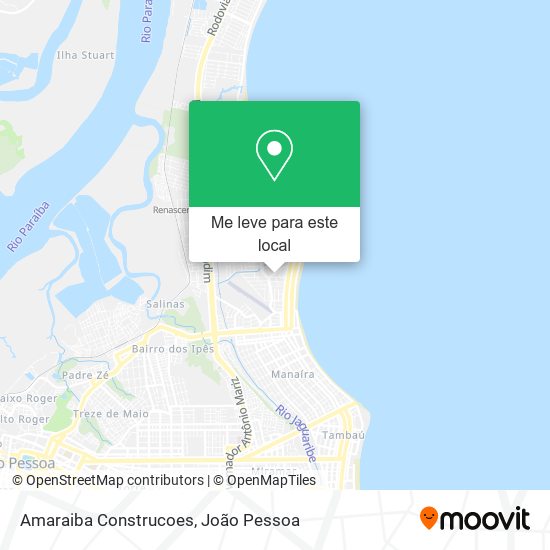 Amaraiba Construcoes mapa
