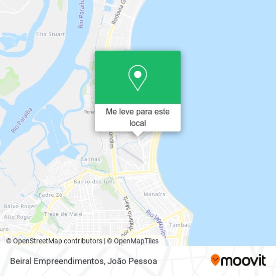 Beiral Empreendimentos mapa