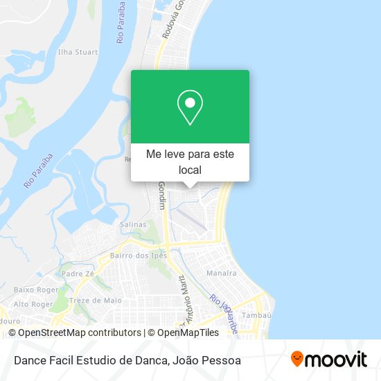 Dance Facil Estudio de Danca mapa