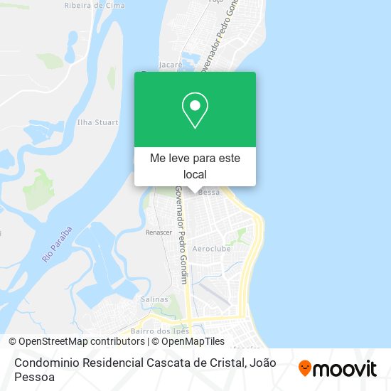Condominio Residencial Cascata de Cristal mapa