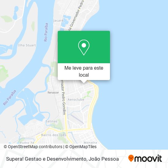 Supera! Gestao e Desenvolvimento mapa