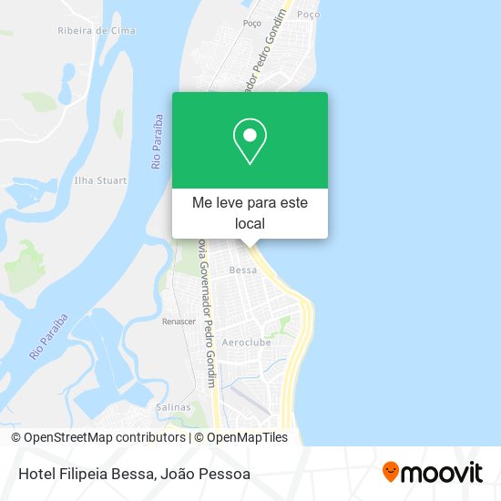 Hotel Filipeia Bessa mapa