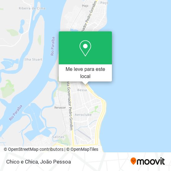 Chico e Chica mapa