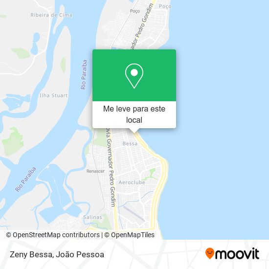 Zeny Bessa mapa