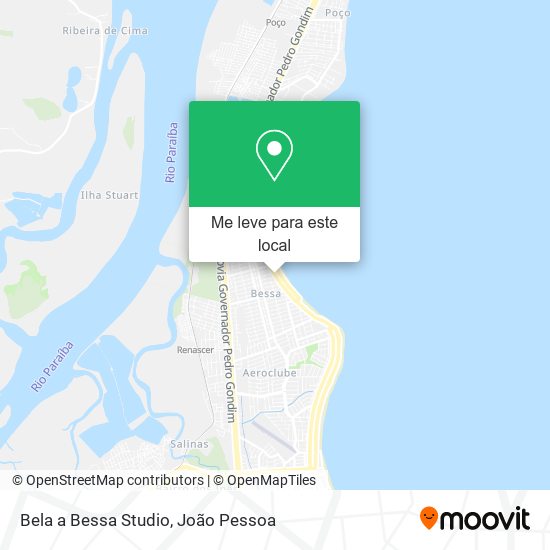 Bela a Bessa Studio mapa