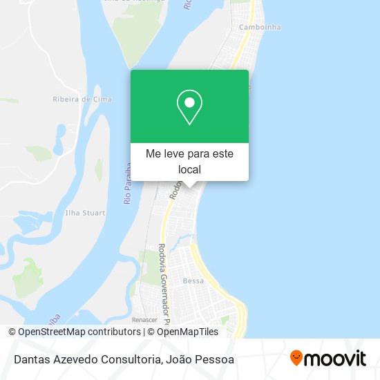 Dantas Azevedo Consultoria mapa