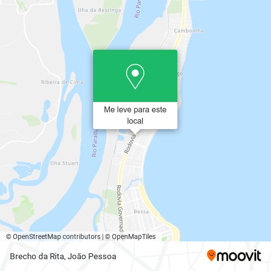 Brecho da Rita mapa