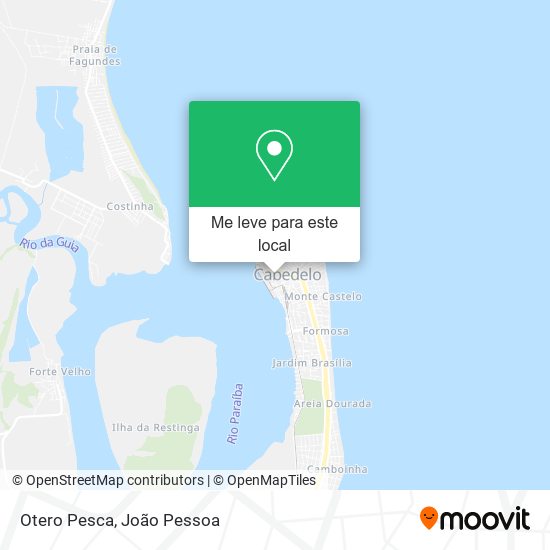 Otero Pesca mapa