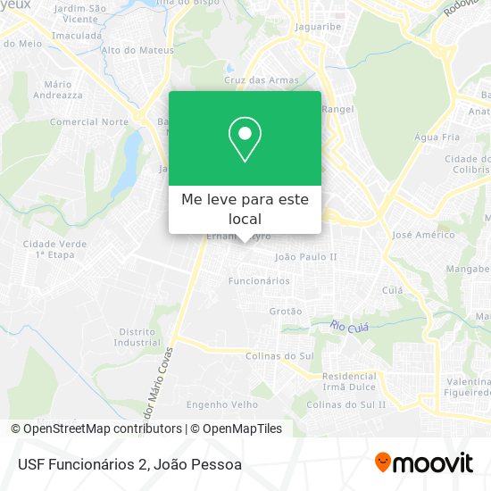 USF Funcionários 2 mapa