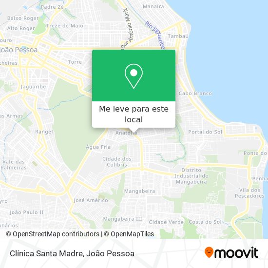 Clínica Santa Madre mapa