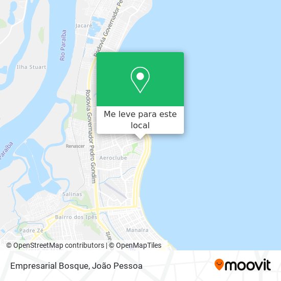 Empresarial Bosque mapa