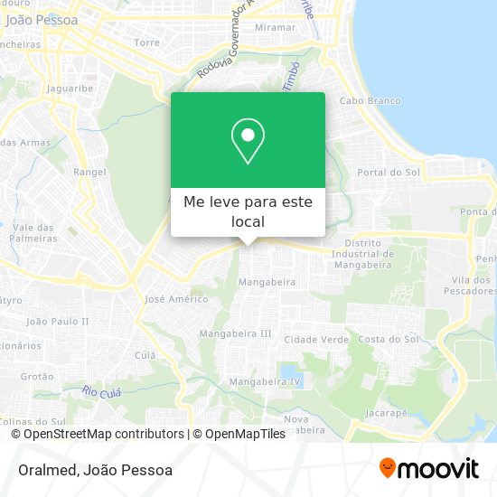 Oralmed mapa
