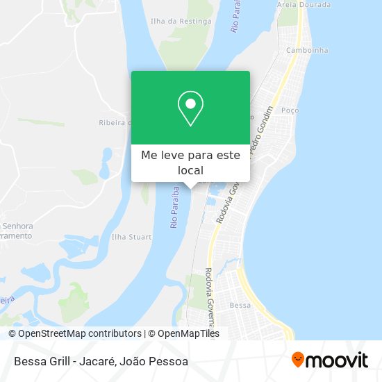 Bessa Grill - Jacaré mapa