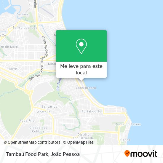 Tambaú Food Park mapa