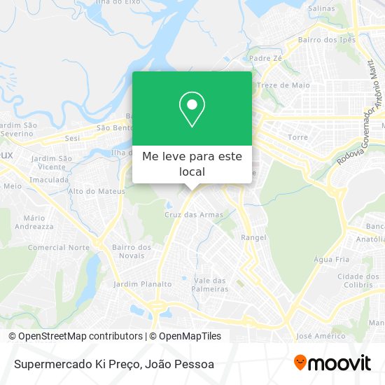 Supermercado Ki Preço mapa
