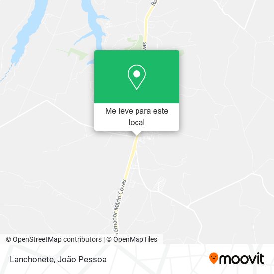 Lanchonete mapa
