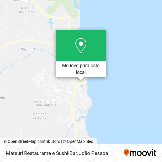 Matsuri Restaurante e Sushi-Bar mapa