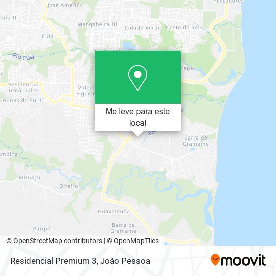 Residencial Premium 3 mapa