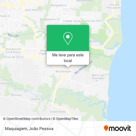 Maquiagem mapa