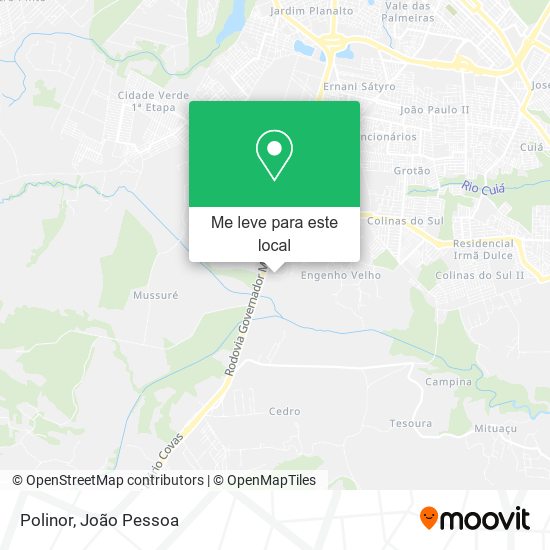 Polinor mapa