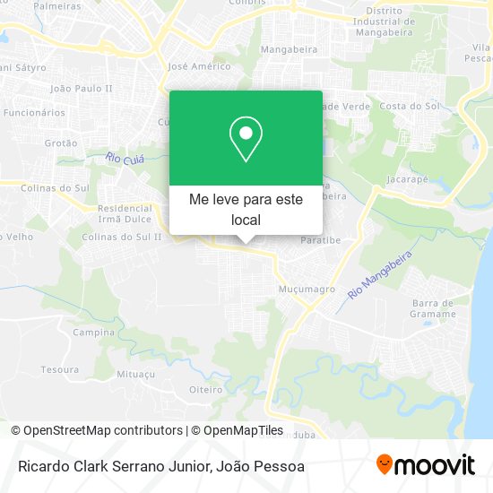 Ricardo Clark Serrano Junior mapa
