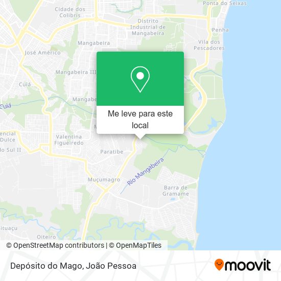 Depósito do Mago mapa
