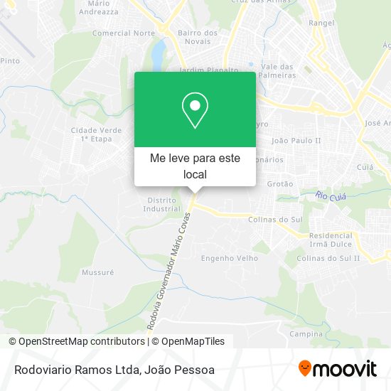 Rodoviario Ramos Ltda mapa