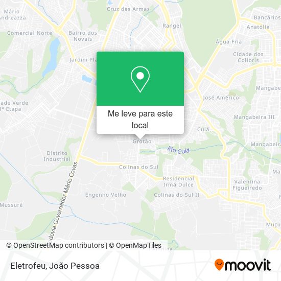 Eletrofeu mapa