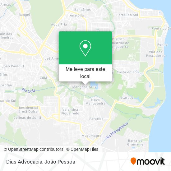 Dias Advocacia mapa