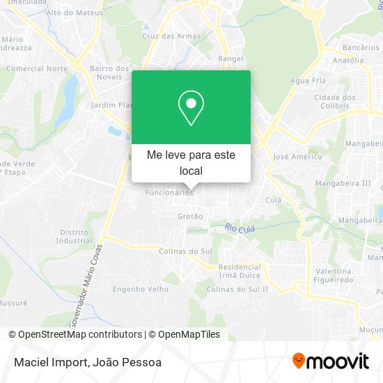 Maciel Import mapa