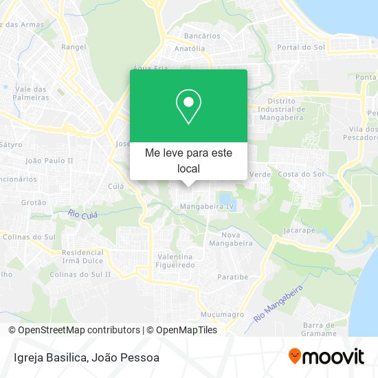 Igreja Basilica mapa