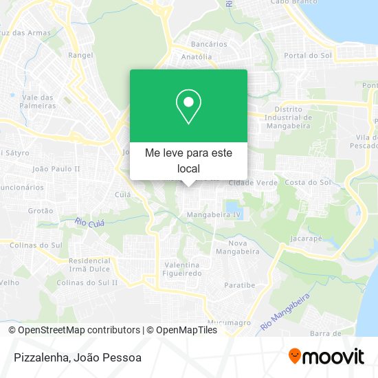 Pizzalenha mapa