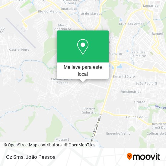 Oz Sms mapa