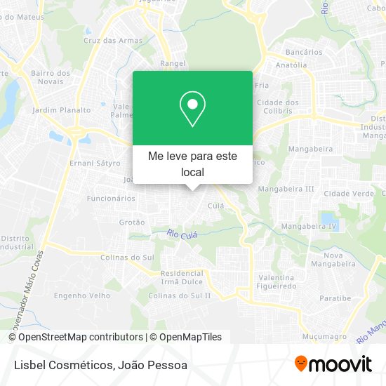 Lisbel Cosméticos mapa